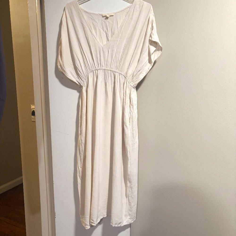 Elegant White Women's Dress